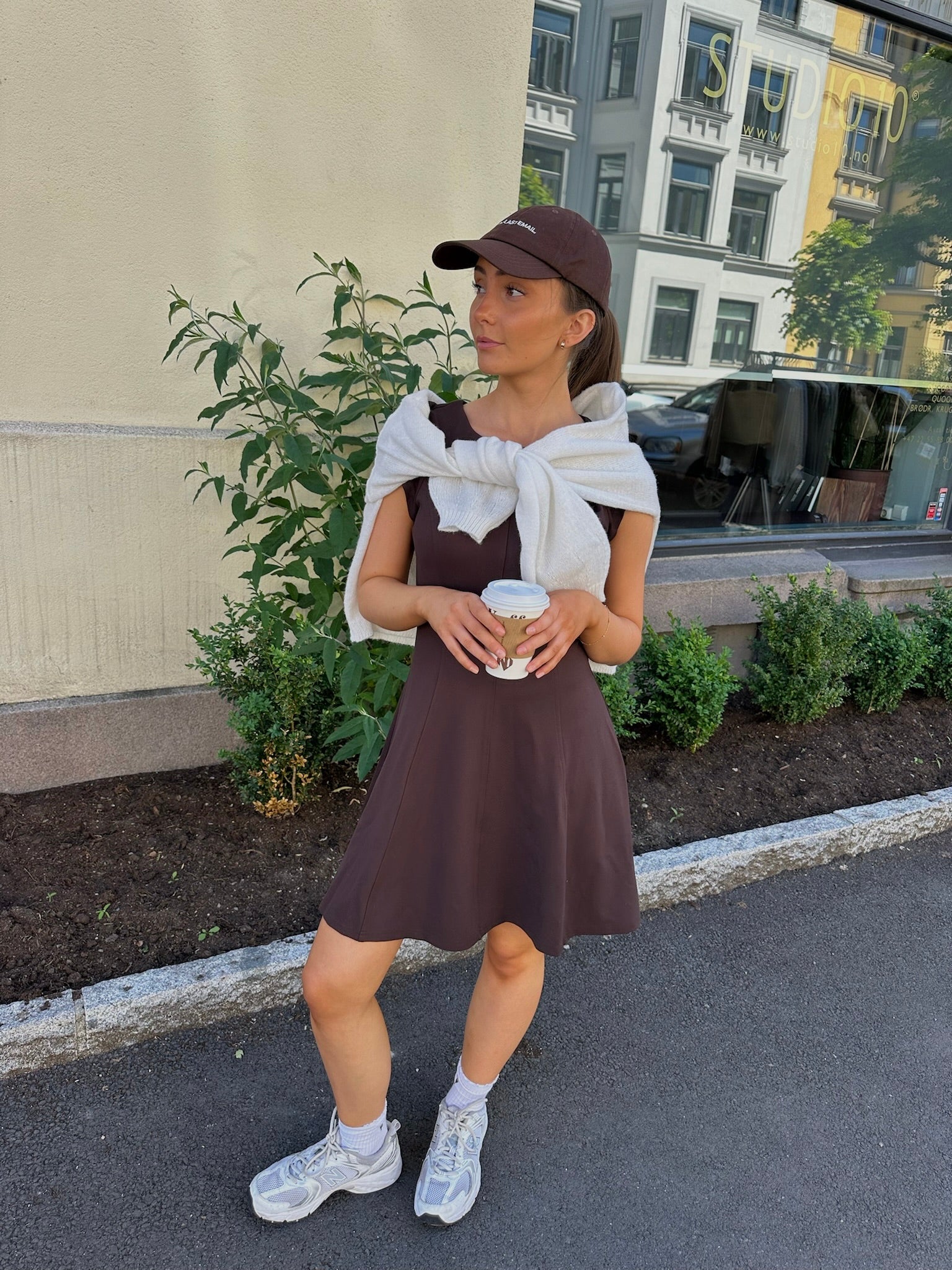 VMJAZLYN Short Dress - Chocolate Torte